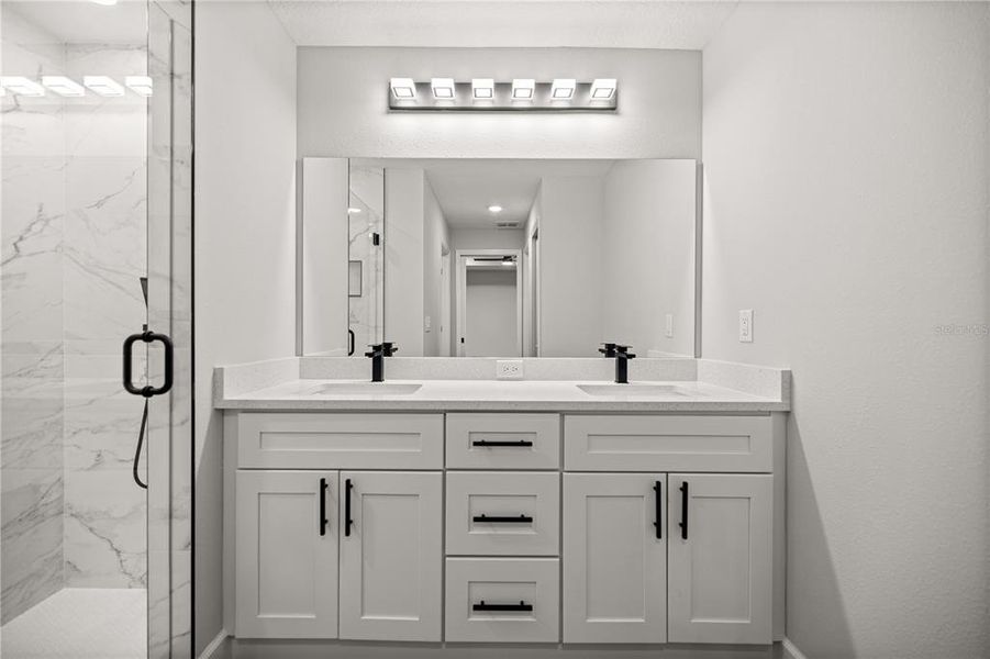 Close-up of interior finishes inside a home in , Belleview (Image 7).