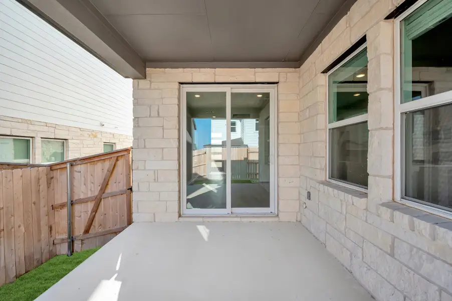 Exterior details and patio area of a home in Park Central, Georgetown (Image 28). Exterior details and patio area of a home in Park Central, Georgetown (Image 28).