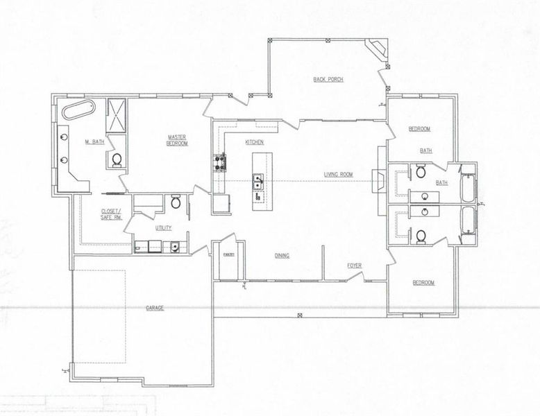 Floor Plan Option 2: Total square foot of 3233 under roof & the price is $541,060 at this location.
