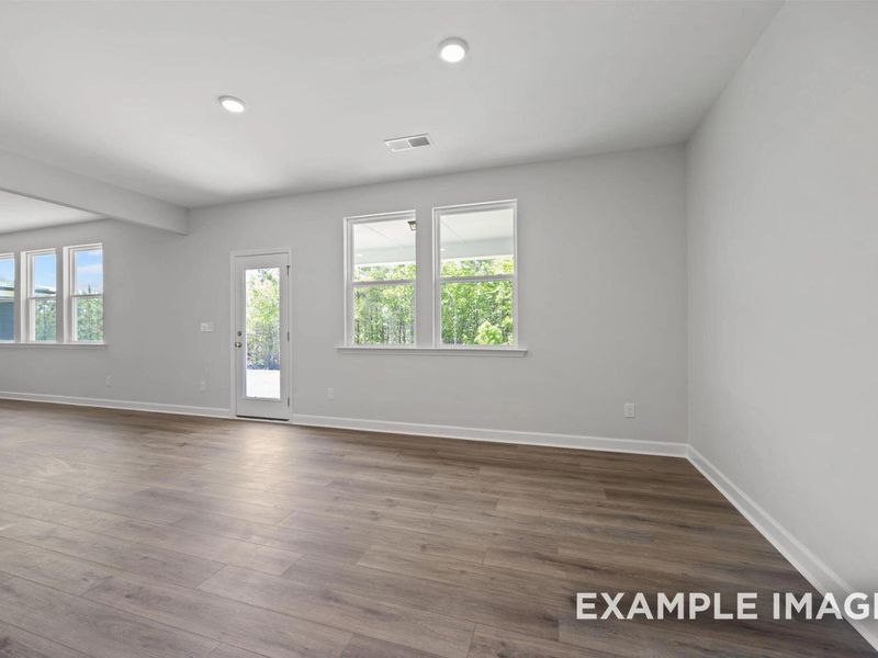 Spacious, unfurnished interior of a new home in Wendell Ridge, Wendell (Image 17).