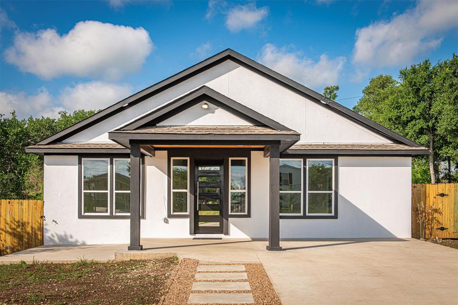 Front of home Front of home