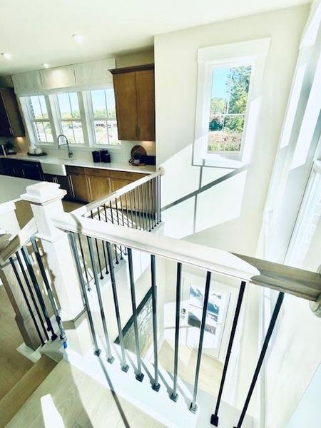 Furnished interior view inside a new home in Towne Village at Suwanee Dam, Sugar Hill (Image 11).