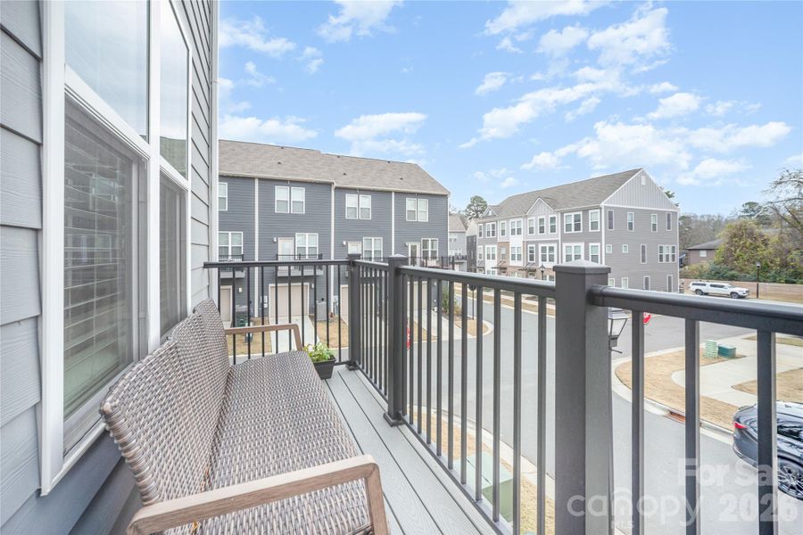 Exterior details and patio area of a home in , Charlotte (Image 20).