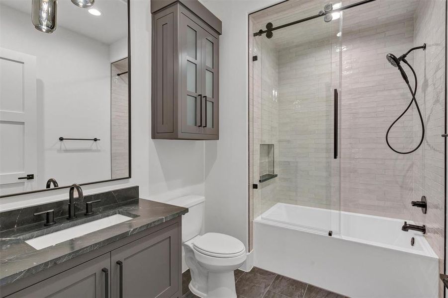 Furnished interior view inside a new home in , Cresson (Image 7).