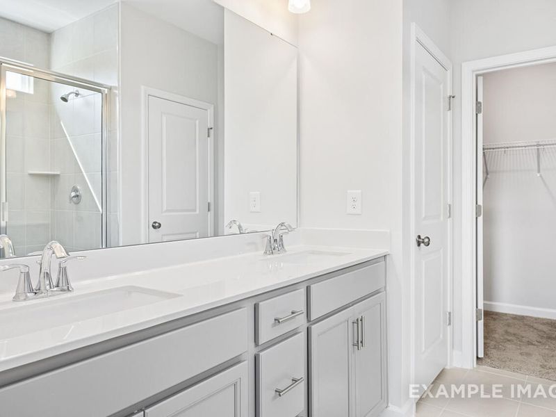 Furnished interior view inside a new home in Woodland Crossing, Zebulon (Image 8).