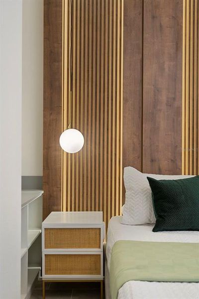 Furnished interior view inside a new home in , Orlando (Image 36).