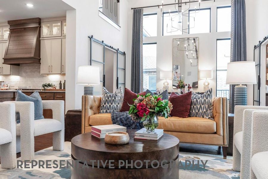 Furnished interior view inside a new home in Jordan Ranch, Fulshear (Image 39).