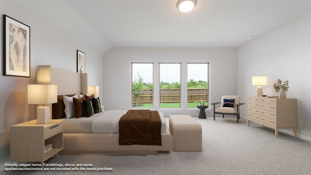 Furnished interior view inside a new home in Devonshire - Reserve 45', Forney (Image 6).