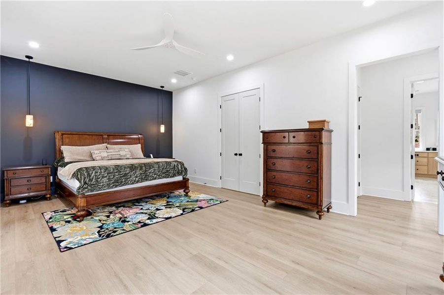 Furnished interior view inside a new home in , Dacula (Image 58).