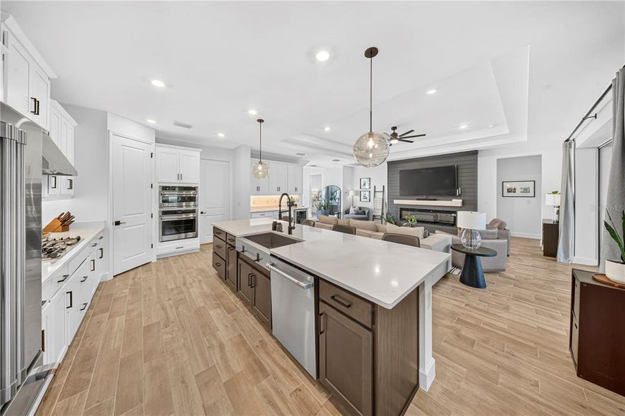 Furnished interior view inside a new home in , Wesley Chapel (Image 28).