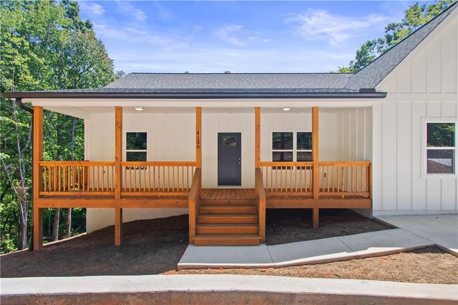 Exterior details and patio area of a home in , Dawsonville (Image 21). Exterior details and patio area of a home in , Dawsonville (Image 21).