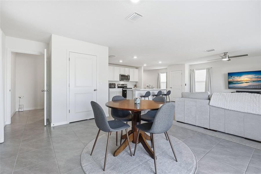 Furnished interior view inside a new home in Avalon Woods, Newberry (Image 14).