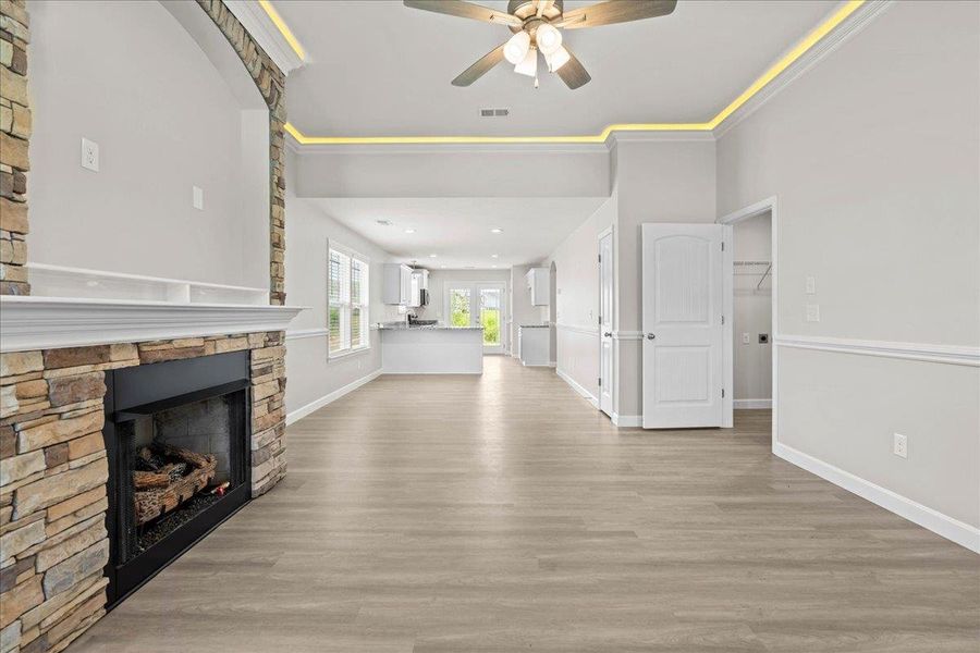 Spacious, unfurnished interior of a new home in New Prospect Haven, Inman (Image 10).