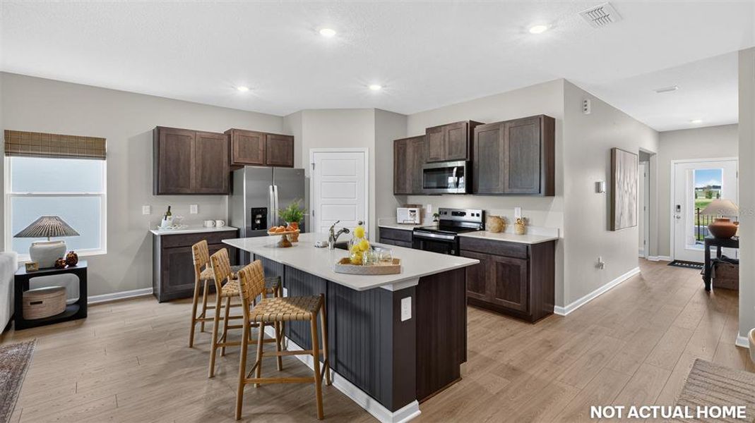 Furnished interior view inside a new home in Sawmill Branch, Palm Coast (Image 15).