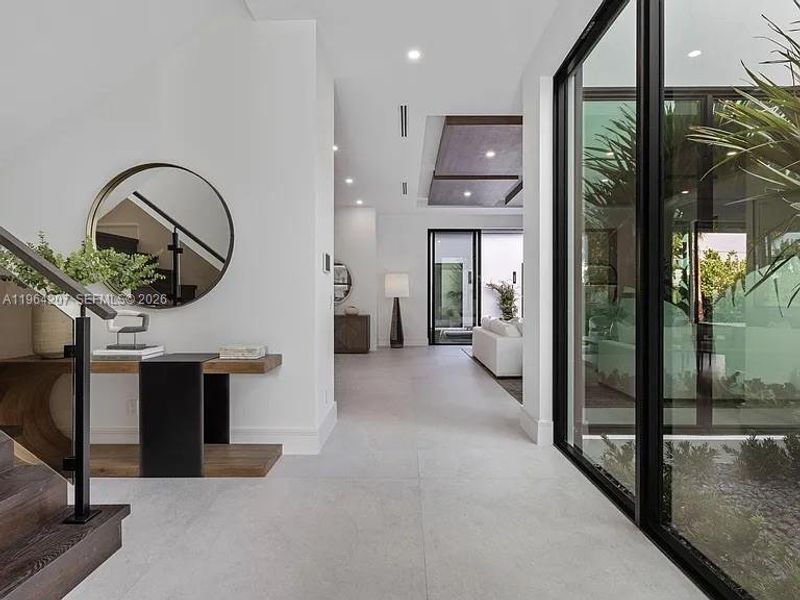 Furnished interior view inside a new home in , West Palm Beach (Image 37).