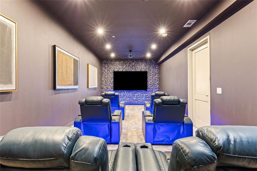 Furnished interior view inside a new home in , Dallas (Image 6).