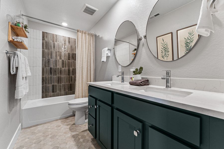 Representative furnished interior of a home built from the Windsor by Taylor Morrison in Macanta, Castle Rock (Image 39). Representative furnished interior of a home built from the Windsor by Taylor Morrison in Macanta, Castle Rock (Image 39).