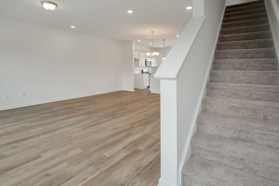 Spacious, unfurnished interior of a new home in Sweetbriar Place, Lebanon (Image 18). Spacious, unfurnished interior of a new home in Sweetbriar Place, Lebanon (Image 18).