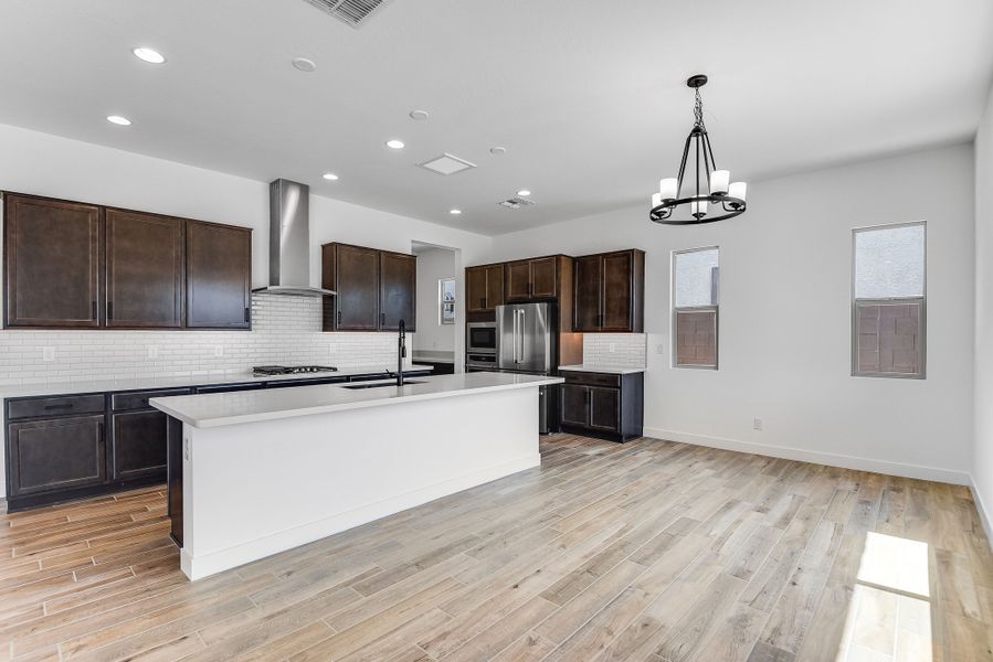 Furnished interior view inside a new home in Estrella, Goodyear (Image 13).