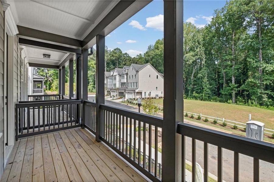 Exterior details and patio area of a home in , Kennesaw (Image 20).