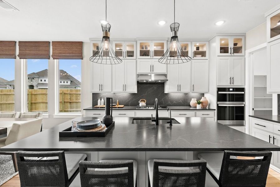 Representative furnished interior of a home built from the Oltorf by Scott Felder Homes in Foxbrook, Cibolo (Image 16).