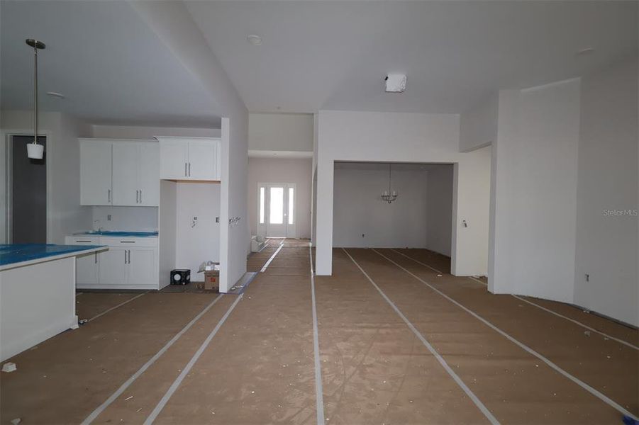 In-progress construction of a new home in Hawk's Overlook, Oviedo, FL (Image 10).