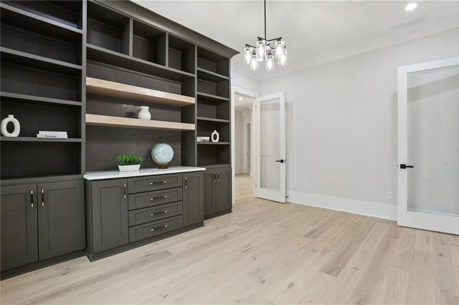 Furnished interior view inside a new home in , Lawrenceville (Image 15).
