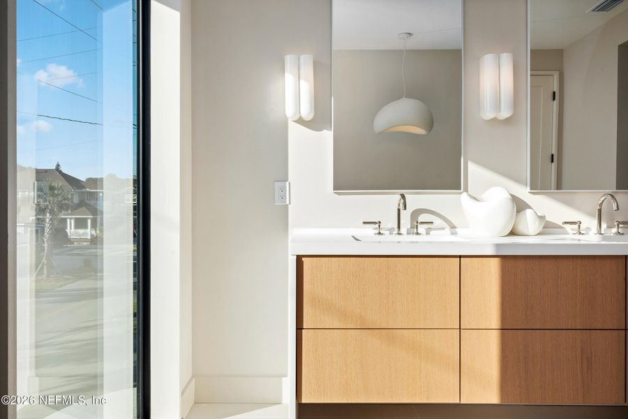 Furnished interior view inside a new home in , Atlantic Beach (Image 6).