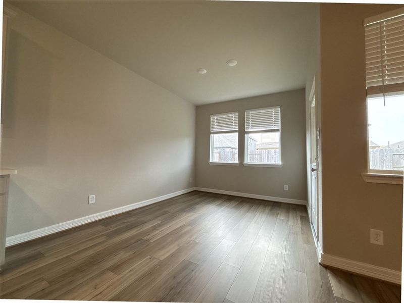 Spacious, unfurnished interior of a new home in Sunterra, Katy (Image 21).