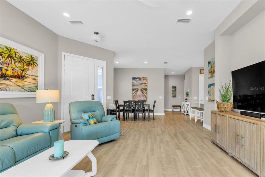 Furnished interior view inside a new home in , Punta Gorda (Image 15). Furnished interior view inside a new home in , Punta Gorda (Image 15).