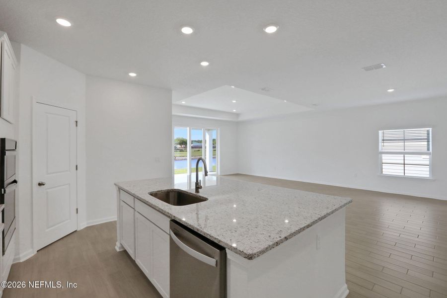 Furnished interior view inside a new home in Amberly, Green Cove Springs (Image 9).