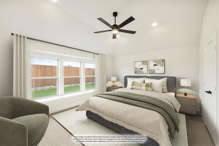 Furnished interior view inside a new home in Sunset Ridge, Alvarado (Image 8). Furnished interior view inside a new home in Sunset Ridge, Alvarado (Image 8).