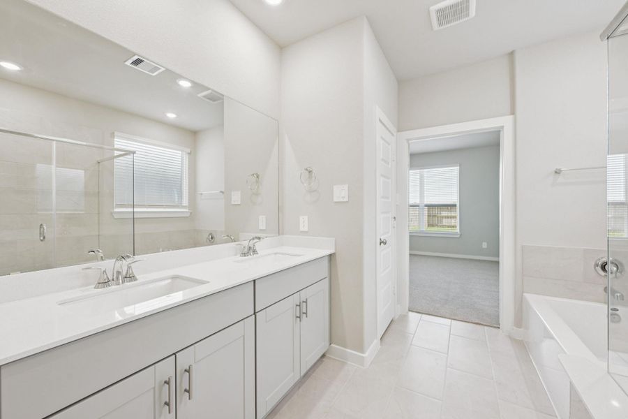 Photo is not of the actual home, but is an inspirational photo of builder’s model home and may depict options, furnishings, and/or decorator features that are not included