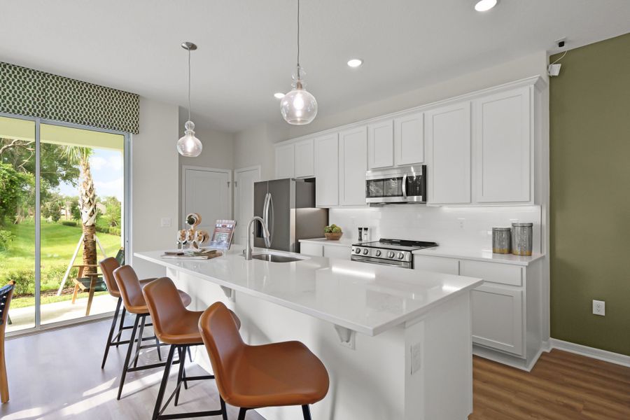 Representative furnished interior of a home built from the Malory by Hartizen Homes in Delaney Reserve, Deland (Image 16).