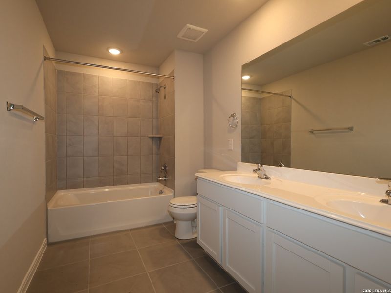 Furnished interior view inside a new home in Paloma Park, Converse (Image 9).