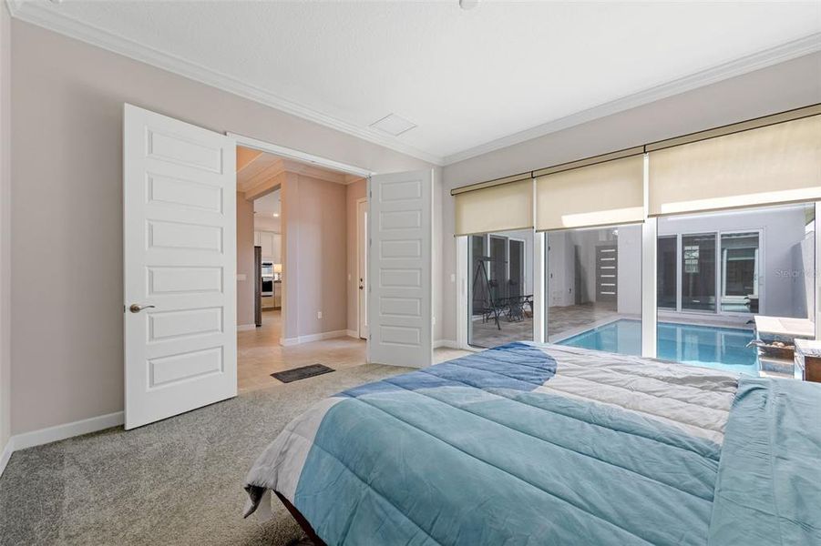 Furnished interior view inside a new home in Hampton Green at Providence, Davenport (Image 28).