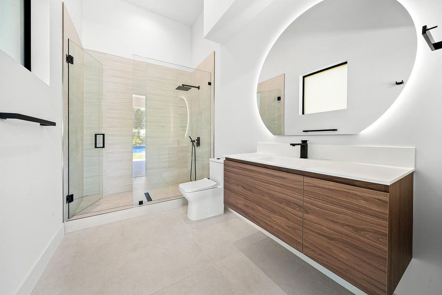 Furnished interior view inside a new home in , Wellington (Image 10).