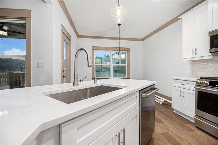Furnished interior view inside a new home in , Taylorsville (Image 11).
