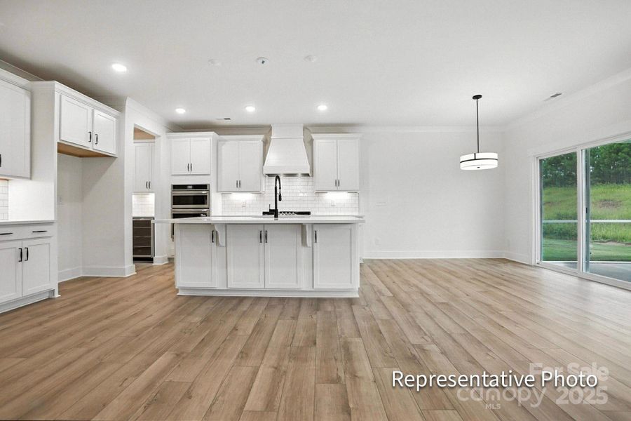 Furnished interior view inside a new home in Harrisburg Village Townhomes, Harrisburg (Image 10).