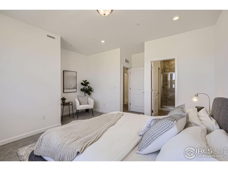 Furnished interior view inside a new home in , Longmont (Image 21).