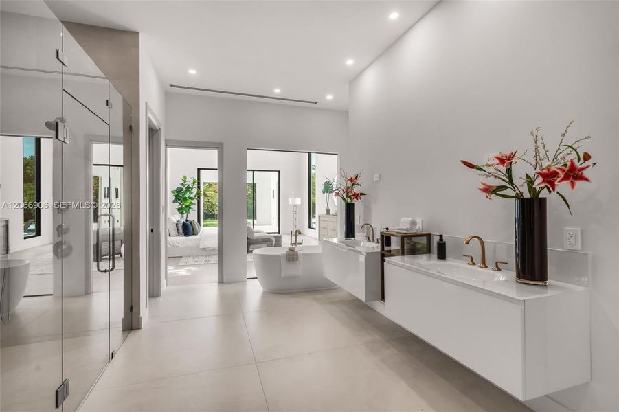 Furnished interior view inside a new home in , Pinecrest (Image 9).