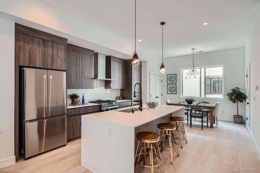 Furnished interior view inside a new home in Applewood Village, Lakewood (Image 4).