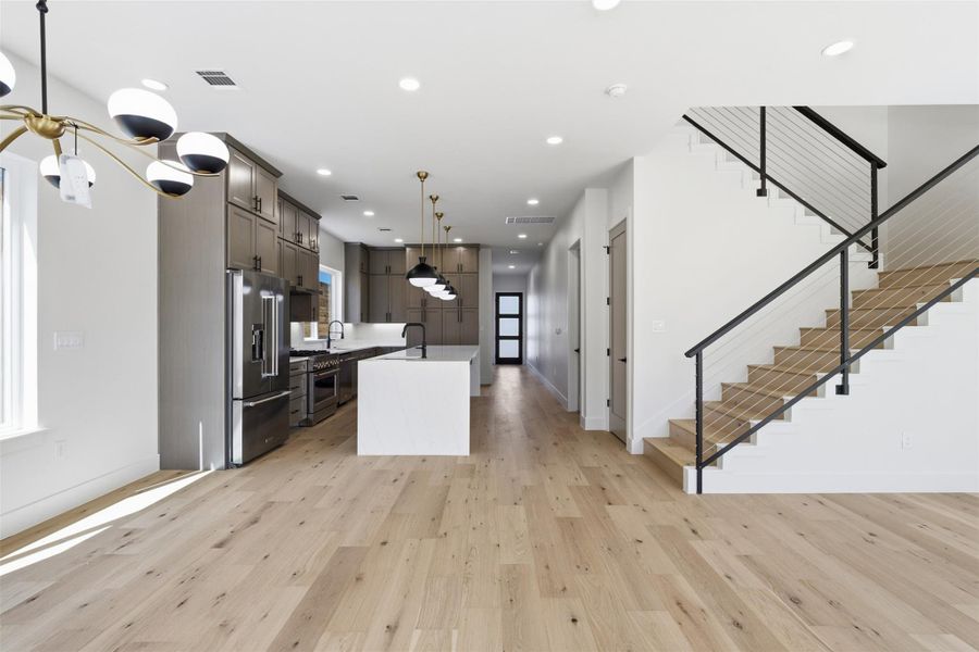 Furnished interior view inside a new home in , Austin (Image 15).