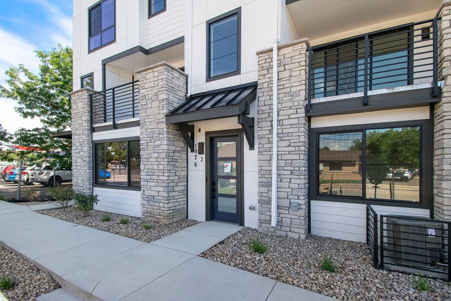 Representative exterior photo of a completed home built from the Oliver by Lokal Homes in The Commons at Victory Ridge, Colorado Springs, CO (Image 23).