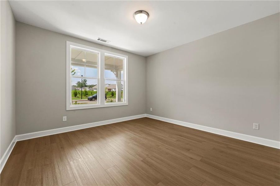 Spacious, unfurnished interior of a new home in Cresswind Georgia at Twin Lakes, Hoschton (Image 30).