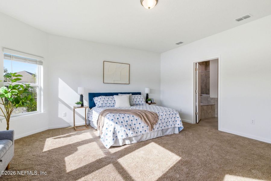 Furnished interior view inside a new home in Beacon Lake, St. Augustine (Image 14).