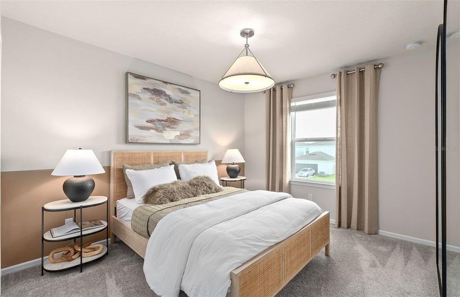 Furnished interior view inside a new home in The Landings at Live Oak Lake, St. Cloud (Image 18).
