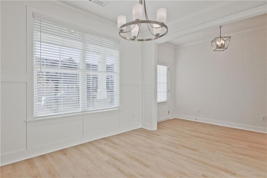 Spacious, unfurnished interior of a new home in Hellen Valley, Braselton (Image 17).