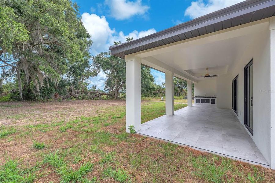 Exterior details and patio area of a home in , Thonotosassa (Image 34).