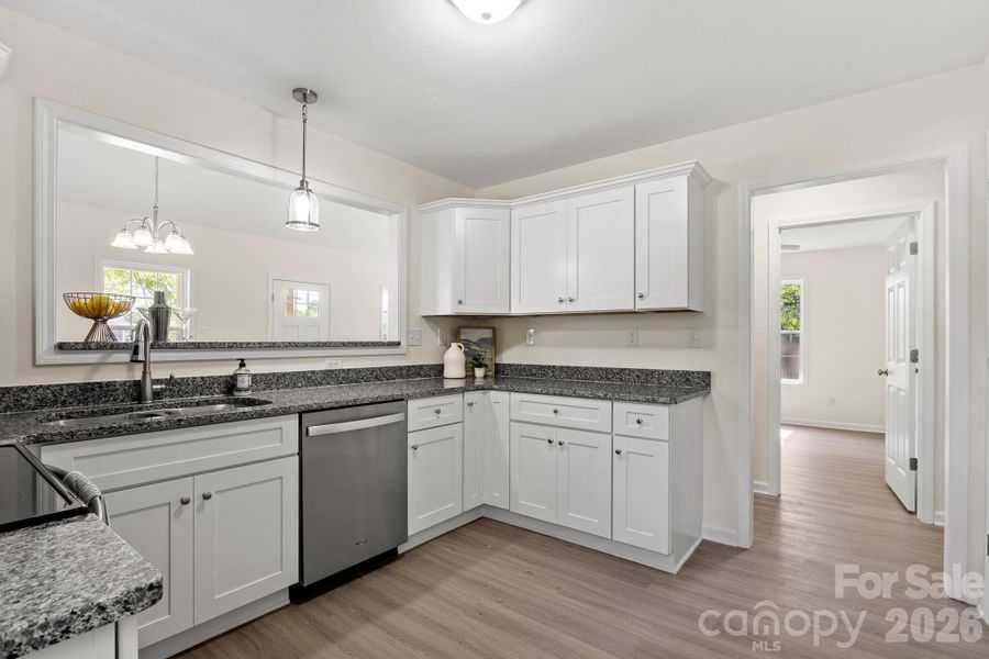 Furnished interior view inside a new home in , York (Image 8).